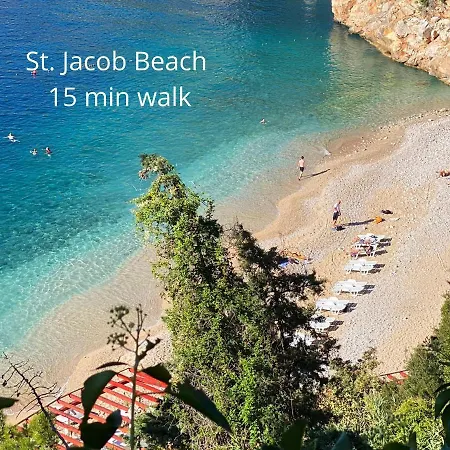 公寓 Sunset Over The Dubrovnik's Old Town *