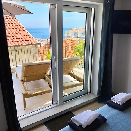 Sunset Over The Dubrovnik's Old Town