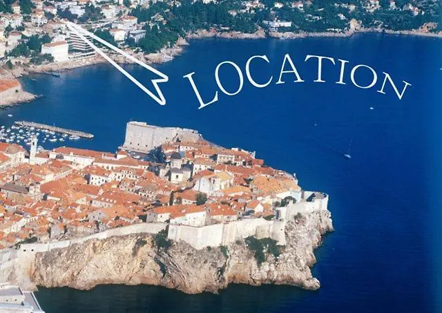 Sunset Over The Dubrovnik's Old Town دوبروفينك