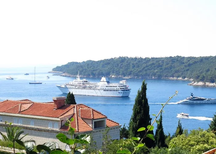 Sunset Over The Dubrovnik's Old Town *