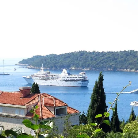 Sunset Over The Dubrovnik's Old Town *