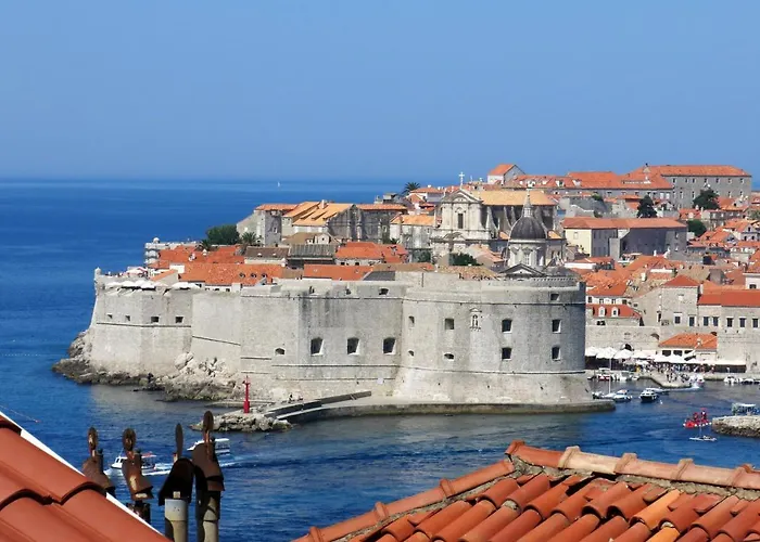 아파트 Sunset Over The Dubrovnik's Old Town 두브로브니크